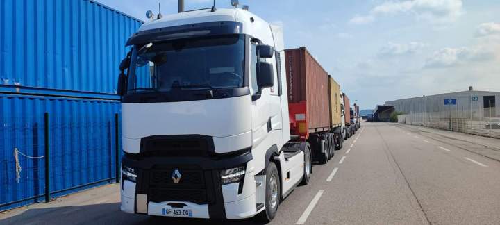 Transport de container Havre