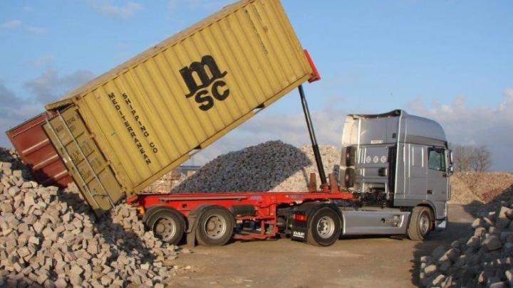 Châssis basculant 20’ et 40’ Havre