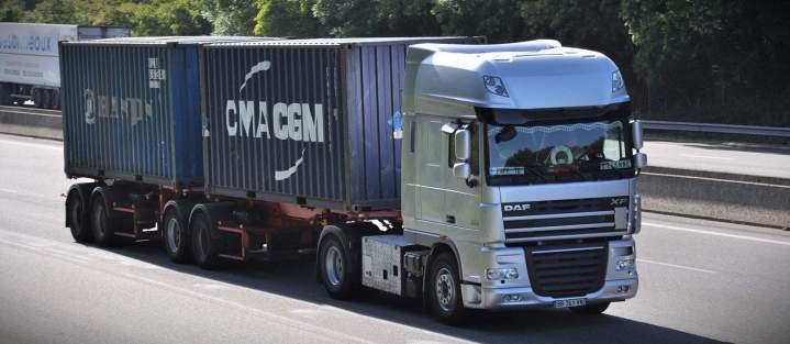 Transport de container Havre