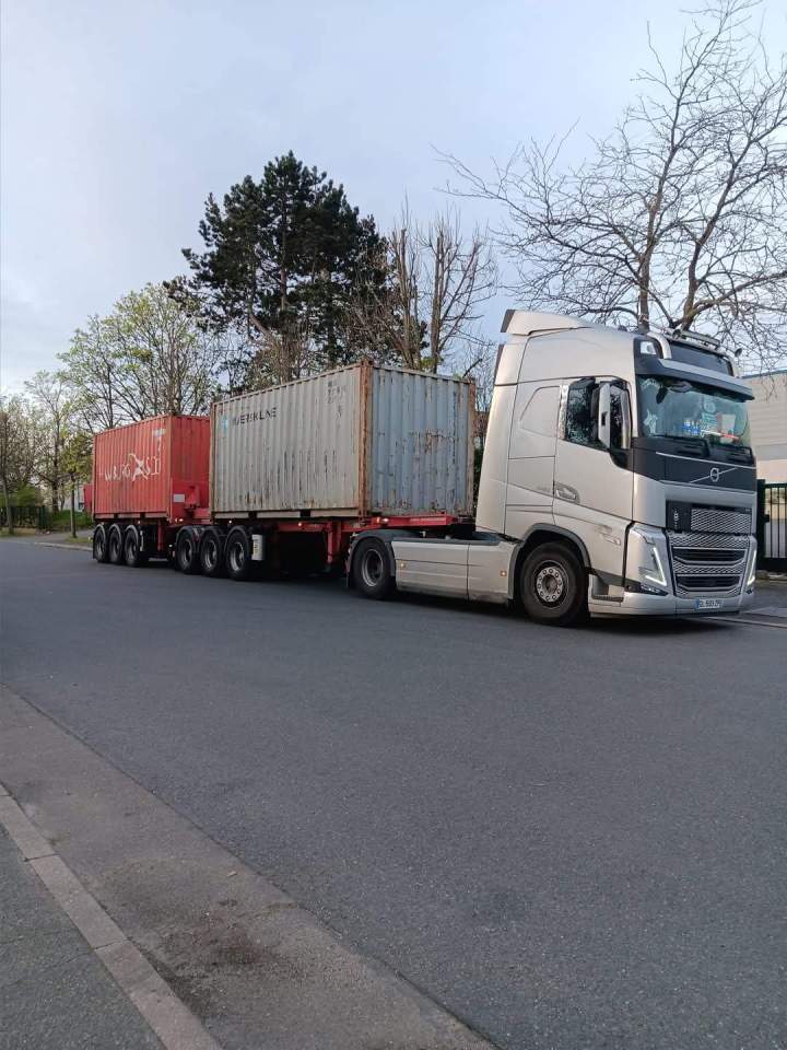 Entreprise de transport de container Havre