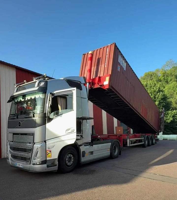 Châssis basculant 20’ et 40’ Havre