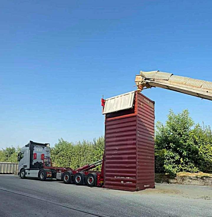 Châssis vertical 20 Havre